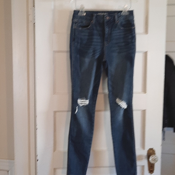 Rewash distressed high rise jeans - Picture 3 of 6